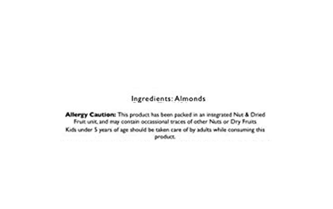 Nuts Buddy Almond Kernels    Pack  850 grams